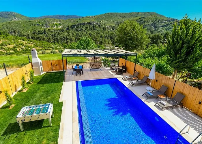 别墅 With Private Pool And Jacuzzi In Nature 卡斯